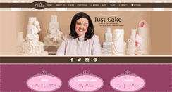 Desktop Screenshot of justcake.com